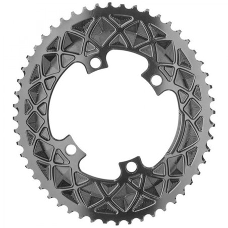 PLATEAU AB.BLACK 52D 110 BCD 4 BR.ASYM.SH.2x9-11V ALU GRIS - ROV52/4GR - 5110846001651