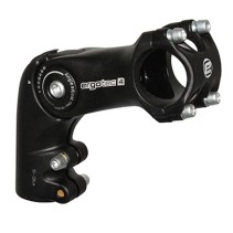 POTENCE VTT -URBAIN-TREKKING ERGOTEC REGLABLE OCTOPUS REHAUSSE ALU NOIR 25.4  L 110mm  POUR FOURCHE 1"1-8 (HOMOLOGUE NIVEAU 4)