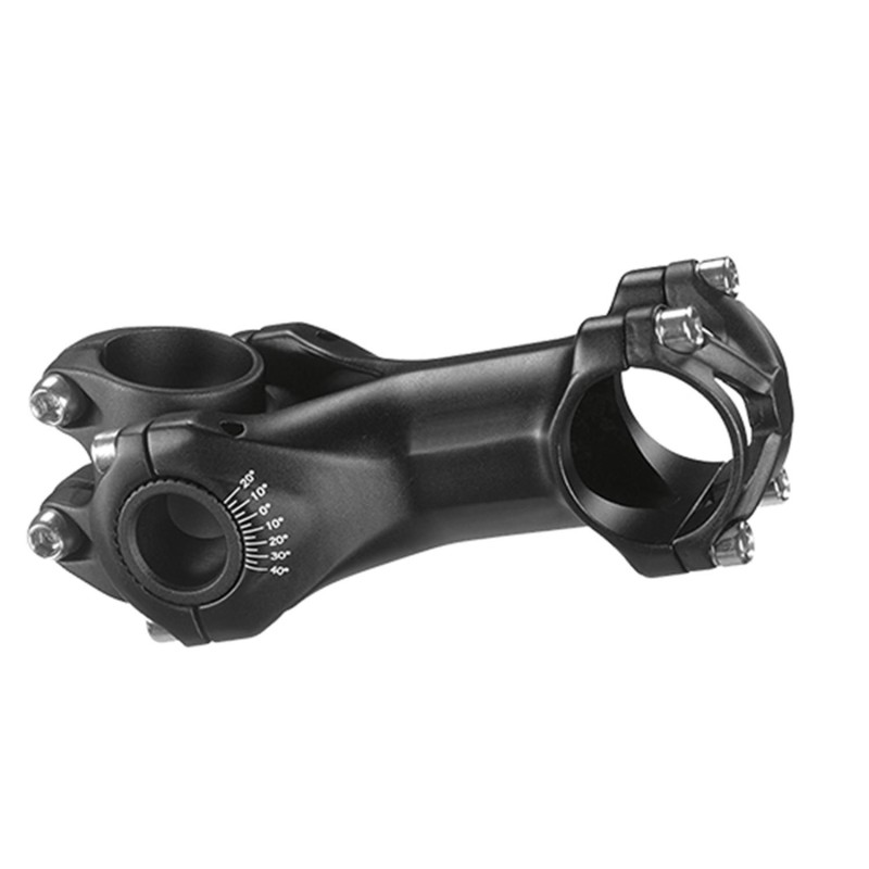 POTENCE REGLABLE AHEAD SET 1''1/8 L120 ERGOTEC SWELL R ECO ALU NOIR -20/ 40° (CINTRE 31.8)