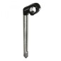 POTENCE ROUTE-VTT A PLONGEUR 22,2 NOIR L 40mm POUR CINTRE 25.4mm (LONGUEUR PLONGEUR 230mm)