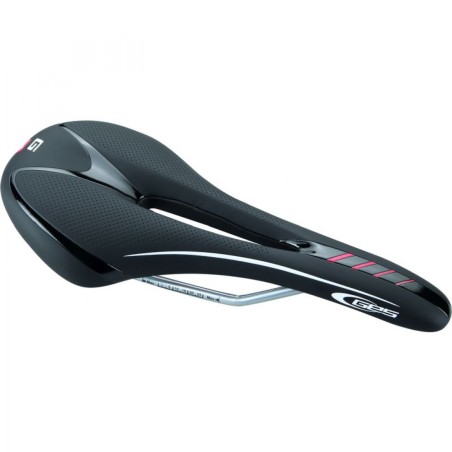 SELLE GES VTT-ROAD XENNOX NOIRE/ROUGE - A319S30 - 8435274943326