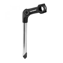 POTENCE CITY A PLONGEUR ERGOTEC OCTOPUS 2 REGLABLE 25.4mm POUR CINTRE 31.8mm L 110mm ARGENT-NOIR (plongeur 300mm) (HOMOLOGUE