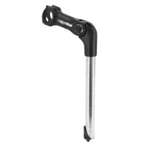 POTENCE CITY A PLONGEUR ERGOTEC OCTOPUS 2 REGLABLE 25.4mm POUR CINTRE 31.8mm L 110mm ARGENT-NOIR (plongeur 300mm) (HOMOLOGUE
