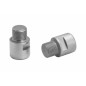 PROLONGATEUR AXE DE PÉDALE ERGOTEC GAUCHE/DROIT INOX ARGENT - 6019001 - 4016538105656