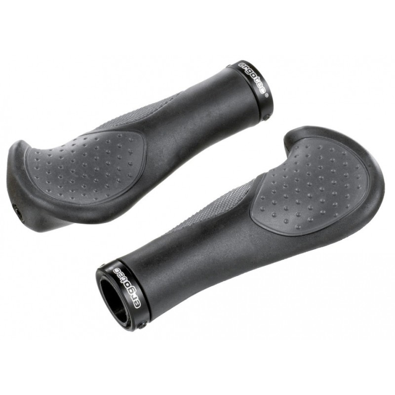 J.POIGNÉES ERGOTEC FRISCO 2 VTT KRATON/GEL 140mm D.22mm N/GR - 61646001 - 4016538073566