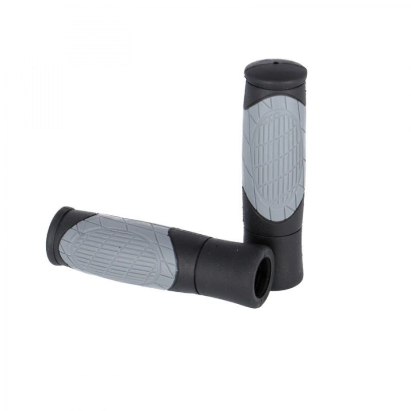 J.POIGNÉES ERGOTEC DIEGO VTT KRATON/GEL 125/92mm D.22mm N/GR - 61633001 - 4016538034239