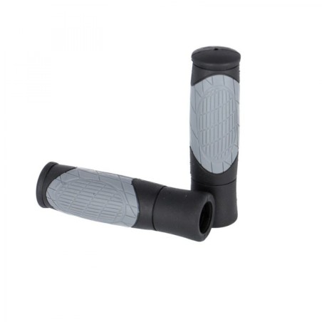 J.POIGNÉES ERGOTEC DIEGO VTT KRATON/GEL 125/92mm D.22mm N/GR - 61633001 - 4016538034239