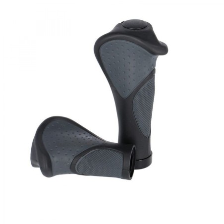 J.POIGNÉES ERGOTEC FRISCO 2 VTT KRATON/GEL 95mm D.22mm NR/GR - 61647001 - 4016538075713