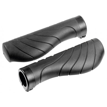 J.POIGNÉES ERGOTEC KYOTO VTT KRATON/GEL 133mm D.22mm NOIRES - 61610001 - 4016538092345