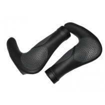 J.POIGNÉES ERGOTEC OSLO VTT KRATON/GEL 147mm D.22mm NE/GRIS - 61535001 - 4016538075799
