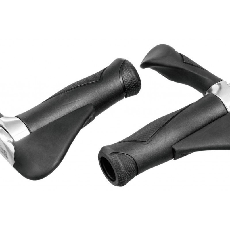 J.POIGNÉES ERGOTEC MF2 VTT KRATON 130mm D.22mm NOIRES - 61580001 - 4016538076536