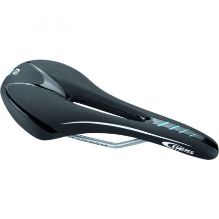 SELLE GES VTT-ROAD XENNOX NOIRE/BLEUE - A319S40 - 8435274943333