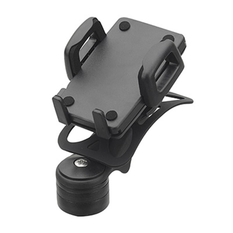 SUPPORT TELEPHONE-SMARTPHONE ERGOTEC FIXATION BOUCHON POTENCE LARGEUR REGLABLE DE 60 à 80mm