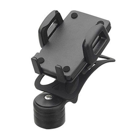 SUPPORT TELEPHONE-SMARTPHONE ERGOTEC FIXATION BOUCHON POTENCE LARGEUR REGLABLE DE 60 à 80mm