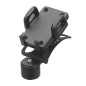 SUPPORT TELEPHONE-SMARTPHONE ERGOTEC FIXATION BOUCHON POTENCE LARGEUR REGLABLE DE 60 à 80mm