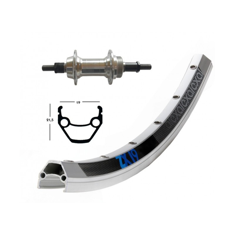 RO.ARR.28x1.75 WINORA EXAL ZX 19 36TR. AXE A/VIS 135 ARG.MA. - 2149982000 - 4032191353456