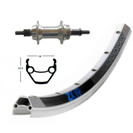 RO.ARR.28x1.75 WINORA EXAL ZX 19 36TR. AXE A/VIS 135 ARG.MA. - 2149982000 - 4032191353456