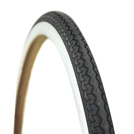 PNEU CITY 650 X 35A MICHELIN WORLD TOUR BLANC-NOIR TR (26 x 1 3-8) (35-590)