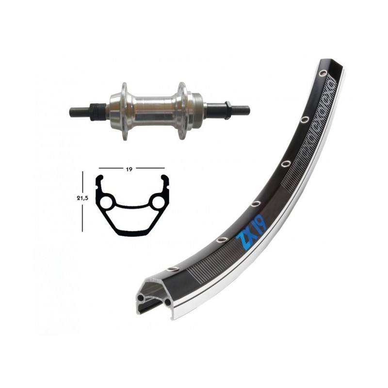 RO.ARR.28x1.75 WINORA EXAL ZX 19 36TR. AXE A/VIS 135 NR/AR - 2149982100 - 4032191353548