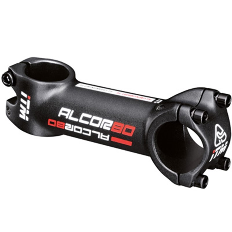 POTENCE ROUTE-VTT ITM ALCOR NOIR REVERSIBLE 31,8 ANGLE 10° L130mm 164g