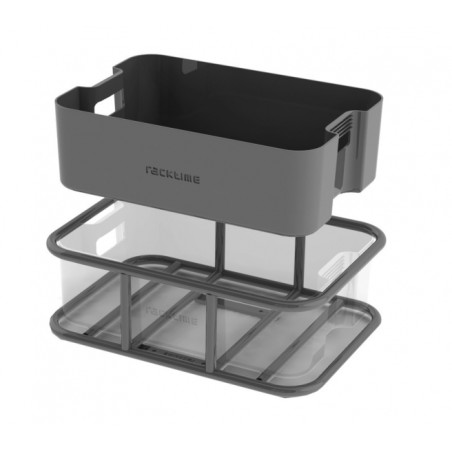 BOÎTE TUBUS RACKTIME BOXIT 15x45.5x31.9 NOIR 13.5 LITRES - 13218 - 4048174812988
