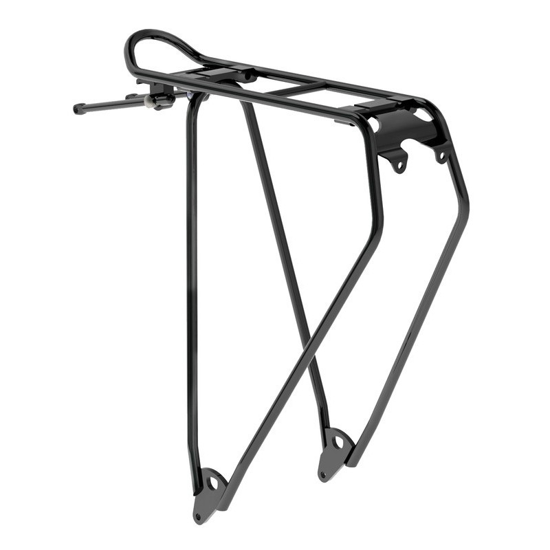 PORTE-BAGAGE TUBUS SYSTÈME RACKTIME LIGHTIT ALU NOIR 28 - 2210 - 4048174022103