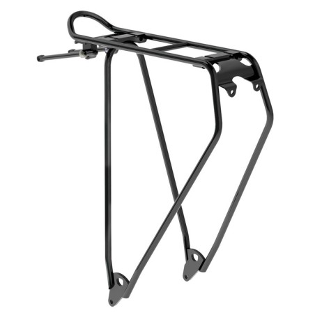PORTE-BAGAGE TUBUS SYSTÈME RACKTIME LIGHTIT ALU NOIR 28 - 2210 - 4048174022103