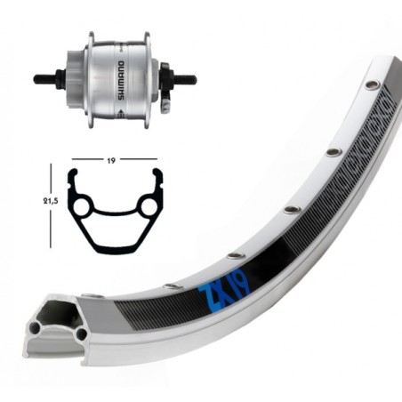R.AV.28x1.75 WINORA EXAL ZX 19 36TR.DIS.6 VIS DIN.DH 3D72 AR - 2149987700 - 4032191745343