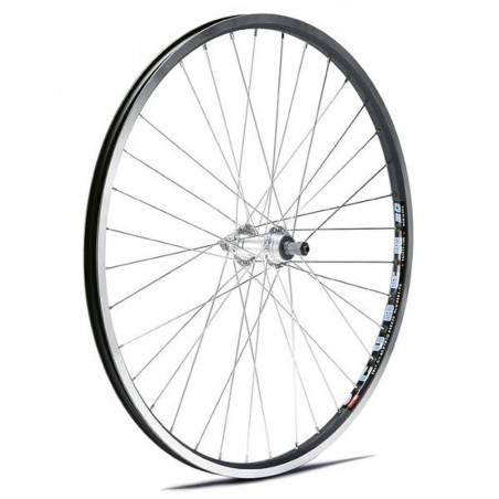 ROUE ARRIÈRE GURPIL 24" CYBER RAYON GALVANISÉ NOIRE - 30092 - 8420011300920