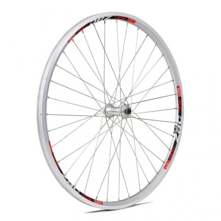 ROUE AVANT GURPIL 26" ZAC BLOCAGE ALUMINIUM ARGENT - 30030 - 8420011300302