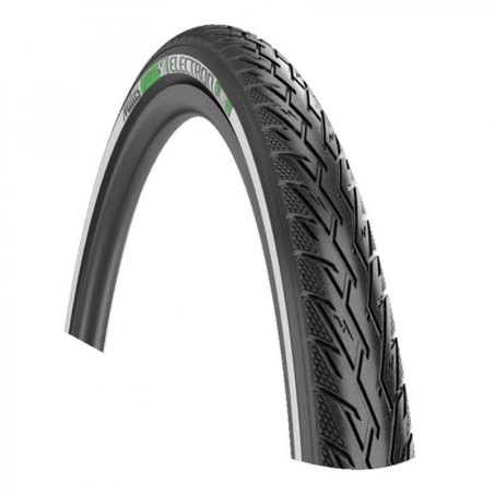 Pneu mitas electron r21 28 x 1.75 rigide dynamic e-protec 360°   réfléchissant