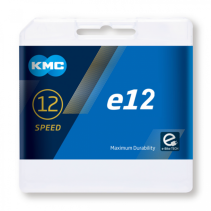 CHAÃ?NE KMC E12 EPT E-BIKE 130 MAILLONS 12V ARGENT (25 UN.) - WPE12EP30 - 4715575884738