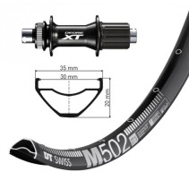 R.AR.27.5  WIN.DT SWISS M502 32TR.DIS.CL DEORE XT FHM 8010 B - 2146837100 - 4055149264987