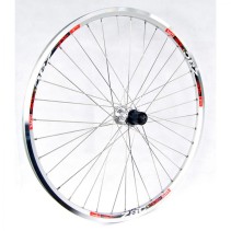 ROUE ARRIÈRE GURPIL 26" ALUMINIUM ZAC CASSETTE 8V ARGENT - 30033 - 8420011300333
