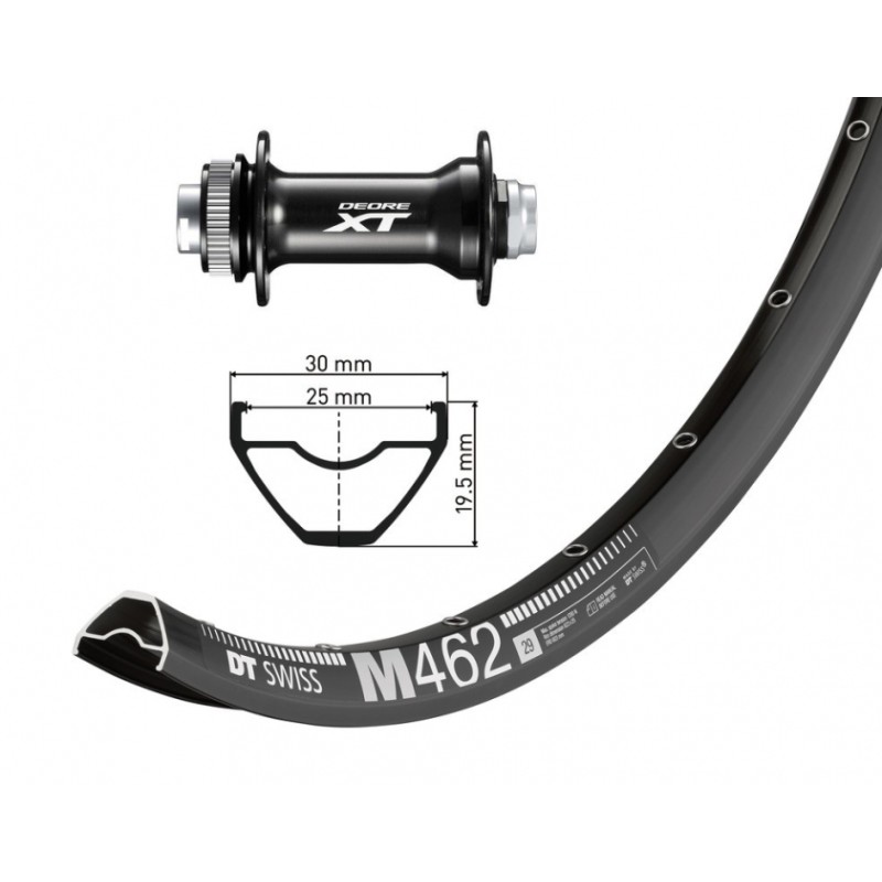 R.AV.29  WINO.DT SWISS M462 32TR.DIS.CL DEORE XT HBM 8010 BO - 2146856000 - 4055149264918