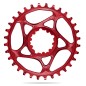 PLATEAU ABSOLUTE BLACK 30D DIRECT M.SRAM 1x10-12V ALU ROUGE - SR30RD - 5110846000074