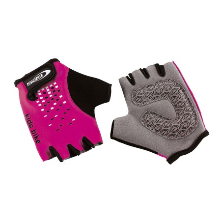 GANTS GES ENFANT KIDS BIKE ROSES/NOIRS TAILLE 4 - I601X2900000 - 8435274906574