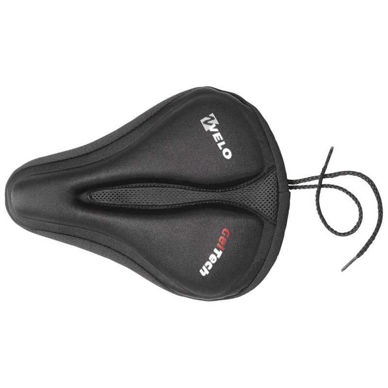 COUVRE-SELLE VELO GEL TECH 140-165 mm NOIR TAILLE M - VLC-192M - 8422643327481