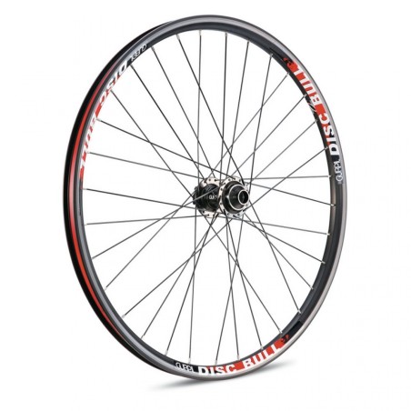 ROUE AVANT GURPIL 26" DISC BULL AXE 20 mm NOIRE - 501999 - 8420015019996