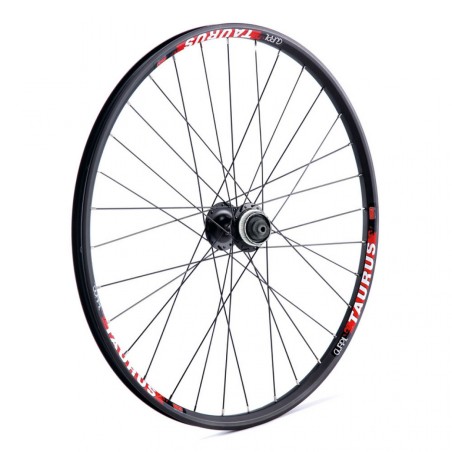 ROUE AV.GURPIL 26"À DISQUE TAURUS SH.M495 CENTER LOCK NOIRE - 501919 - 8420015019194