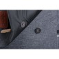 SACOCHE ARRIERE VELO LATERALE ZEFAL URBAN MESSENGER ETANCHE 11L  GRIS - (35x13x30cm) - FABRIQUE EN MATERIAU RECYCLE