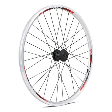 ROUE AVANT GURPIL 26" ZAC MOYEU NR RAYONS NR À DISQUE ARGENT - 501895 - 8420015018951