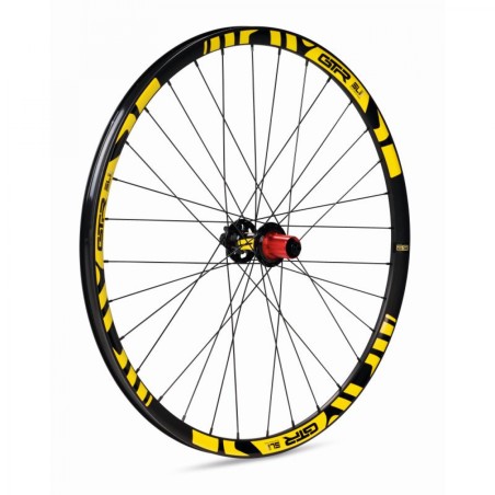 ROUE ARRIÈRE GURPIL 29" GTR TUBELESS READY SL20 DISQUE JAUNE - 501415 - 8420015014151
