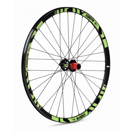 ROUE ARRIÈRE GURPIL 29" GTR TUBELESS READY SL20 DISQUE VERTE - 501417 - 8420015014175