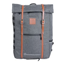SACOCHE ARRIERE VELO LATERALE SAC A DOS ZEFAL URBAN BACKPACK GRIS 27L FIXATION SUR PORTE BAGAGE (30x45x13) - FABRIQUE EN