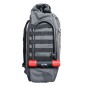 SACOCHE ARRIERE VELO LATERALE SAC A DOS ZEFAL URBAN BACKPACK GRIS 27L FIXATION SUR PORTE BAGAGE (30x45x13) - FABRIQUE EN