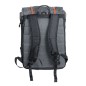 SACOCHE ARRIERE VELO LATERALE SAC A DOS ZEFAL URBAN BACKPACK GRIS 27L FIXATION SUR PORTE BAGAGE (30x45x13) - FABRIQUE EN