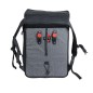 SACOCHE ARRIERE VELO LATERALE SAC A DOS ZEFAL URBAN BACKPACK GRIS 27L FIXATION SUR PORTE BAGAGE (30x45x13) - FABRIQUE EN