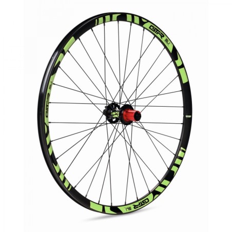 ROUE ARRIÈRE GURPIL 27.5" GTR TUBEL.READY SL20 DISQUE VERTE - 501441 - 8420015014410
