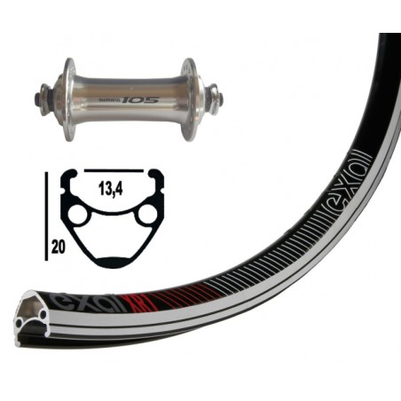 ROUE AV.28  700C WINORA EXAL XR-1 36TR.SH.105 BLO.RAP.100 N/ - 2148512100 - 4032191685960
